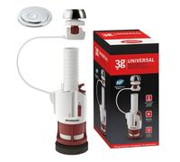Jimten - Mecanismo Universal de Descarga para Inodoro | Modelos Doble Volumen, Con Pulsador Infrarrojo IR y Recambio | Compatible con Cisternas Roca, Gala y más | Fácil Instalación (S-585)