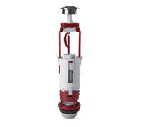 Jimten - Mecanismo Universal de Descarga WC Doble Pulsador S-584| Ahorro de Agua 3/6 L | Compatible con Cisternas Roca, Gala, etc. | Fácil Instalación y Altura Regulable