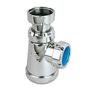 Jimten s-182 - Sifón botella cromado (1 1/4)