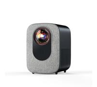Jimveo Proyector 4K con WiFi y Bluetooth: con enfoque eléctrico y piedra clave 4P 50% zoom nativo 1080P 700 ANSI Proyector de sistema inteligente, proyector portátil de video para exteriores de cine