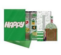 JIN - 2nd Solo Album [Happy] (Standard - IMAGINE Ver.) Photobook + CD-R + Lyric Poster + Folded Poster + Photocard + 2 Extra Photocards