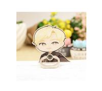 (Jin Eye)Soporte para teléfono móvil de dibujos animados Bts Jimin Suga anillo para dedo agarre grados 360