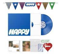 JIN - JIN - 2nd Solo Album [Happy] (LP) Outer Sleeve + Vinyl + Photo Book + Paper Cake Topper + Balloon + Gift [Vinilo]