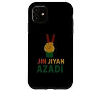 Jin Jiyan Azadi Mujeres Libertad Vida Mujeres Kurdas Lema Carcasa para iPhone 11