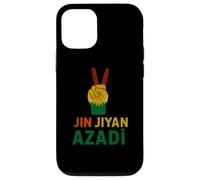Jin Jiyan Azadi Mujeres Libertad Vida Mujeres Kurdas Lema Carcasa para iPhone 12/12 Pro