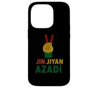 Jin Jiyan Azadi Mujeres Libertad Vida Mujeres Kurdas Lema Carcasa para iPhone 14 Pro