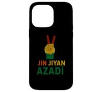Jin Jiyan Azadi Mujeres Libertad Vida Mujeres Kurdas Lema Carcasa para iPhone 14 Pro MAX