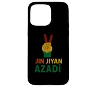 Jin Jiyan Azadi Mujeres Libertad Vida Mujeres Kurdas Lema Carcasa para iPhone 15 Pro MAX