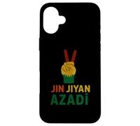 Jin Jiyan Azadi Mujeres Libertad Vida Mujeres Kurdas Lema Carcasa para iPhone 16 Plus