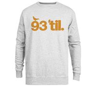 Jinbetee 93 Til Infinity Jersey con Capucha Jersey Gris Cuello Redondo Unisex