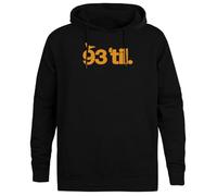 Jinbetee 93 Til Infinity Jersey con Capucha Negro Sudadera con Capucha Unisex