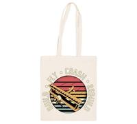 Jinbetee Construcción De Un Avión Rc Con Vuelo Y Choque Bolso Totebag Beige Reutilizable Beige Totebag Shopping Bag Reusable