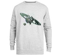 Jinbetee Ecos del Ojo - Informe De Error Jersey con Capucha Gris Sudadera con Capucha Unisex Grey Hooded Jumper Unisex Hoodie