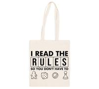 Jinbetee Es Curioso Que Haya Leído Las Reglas Bolso Totebag Beige Reutilizable Beige Totebag Shopping Bag Reusable