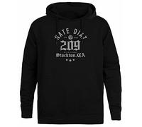 JINBETEE Kill Or Be Killed - Nate Diaz Jersey con Capucha Negro Sudadera con Capucha Unisex