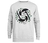 JINBETEE La Alegría De La Primavera Jersey Gris Cuello Redondo Unisex