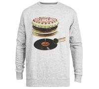 Jinbetee Let It Bleed Jersey con Capucha Jersey Gris Cuello Redondo Unisex