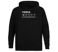 Jinbetee People One Star The Worst Would Jersey con Capucha Negro Sudadera con Capucha Unisex