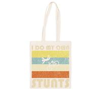 Jinbetee Yo Hago Mis Propias Acrobacias Bolso Totebag Beige Reutilizable Beige Totebag Shopping Bag Reusable