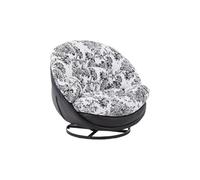 JINBIXIANGDJKS Sillón Giratorio Individual For Sala De Estar, Balcón, Sofá Perezoso, Ocio, Diseño Moderno Y Simple(White)