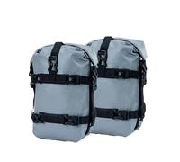 JINCANXIANG Bolsa Impermeable Motocicletas para R1200GS, R1250GS, 1200 GS, LC, ADV, defensas Laterales(2pc Gray)