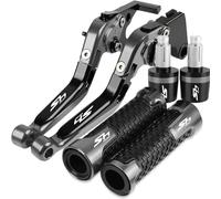 JINCANXIANG para Hon&da SH125 SH125i SH 125 125i 2008-2023 2022 2021 2018 2017 Palancas De Embrague De Freno Ajustables para Motocicletas, Extremos De(Gray 1)