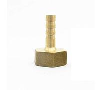 JINchao-accesorios de tubería de latón, 1/8" 1/4" 3/8" 1/2" 3/4" 1" Female BSP Hose Barb Brass de tubo roscado, de 4 mm 6 mm 8 mm 10 mm 12 mm 14 mm 16 mm 19 mm 25 mm 32 mm, de 2 piezas , reparar acces