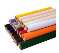 JINDAOSH Tejido De Terciopelo Adhesivo Tela Flocada Autoadhesiva 50 * 150cm para Proyectos De Bricolaje Artes Y Oficios Fondo Fotográfico Muebles Y Cajas De Valores Forro(Color:8 Apricot)