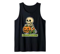 Jinete de Esqueleto con Ruedas de Camiseta sin Mangas