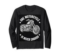 Jinete de Motocicleta Una Motocicleta Nunca es Suficiente Manga Larga