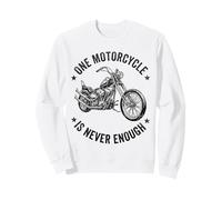 Jinete de Motocicleta Una Motocicleta Nunca es Suficiente Sudadera
