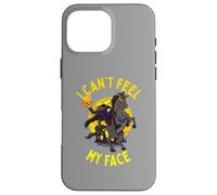 Jinete sin Cabeza con Forma de Gracioso Hombre de Halloween con Forma de Jinete sin Cabeza Carcasa para iPhone 16 Pro MAX