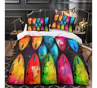 Jinetes del atardecer Funda de Edredón Juego de 3 Piezas Impresión 3D Cierre de Cremallera Oculta incluye Fundas de Almohada Escena de aventuras del oeste Funda Edredon for niña Double（200x200cm）