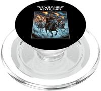 Jinetes nórdicos no-Muertos Halloween - Wild Hunt Viking Mythology PopSockets PopGrip para MagSafe
