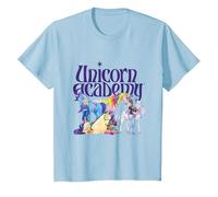 Jinetes y Unicornios Camiseta, Niños, Azul Bebé, 4 años