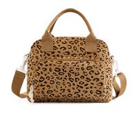 Jinfanshurich Bolsa isotérmica pequeña de 12 litros, para el almuerzo, para mujer, pequeña bolsa isotérmica para viajes, 5 compartimentos, con correa de hombro extraíble, pequeñas bolsas frías para