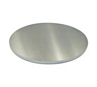 JINFEUGE 1 Placa Rede Aluminio de 50 Mm a 400 Mm de Diámetro, Disco Circular de Aluminio 1060 de 0,5 a 6 Mm de Espesor, Corte Láser Personalizado/Thickness 2Mm/Dia 400Mm