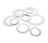 JINFEUGE 10/50 Arandelas Delgadas M3/M4 M5 M6 M8 M10 M12 M14 M16 M20 M25 M30 M40, Arandelas Planas Ultrafinas de Acero Inoxidable 304/10Pcs M40*50 * 0.2