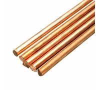 JINFEUGE 1Pc/2Pcs/5Pcs Copper Bar Length 100Mm Diameter 3/4/5/6/8/10/12/14/15/16/18/20/22/25/30Mm Copper Bar Round Rod/20Mm*1Pcs