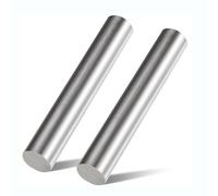 JINFEUGE 2 Piezas de Varillas de Zinc de 20 Mm X 300 Mm, Ánodo de Metal de Zinc para la Investigación de Experimentos Científicos Escolares