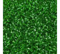 JINFEUGE 200 Cuentas de Cristal Austriaco Bicónicas Aaa de 3,0 Mm de Diámetro, con Baño de Color Ab. Accesorios para la Creación de Pulseras Y Bisutería./317 Grass Green