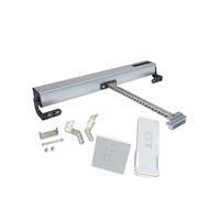 JINFEUGE Automatic Window Openerke, Electric Cwindow Opener Actuator With Wall Switch And Remote Control, Motorized Window Vent Opener And Closers/400Mm