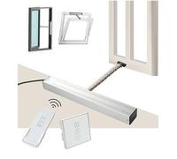 JINFEUGE Electric Cwindow Opener With Remote Control And Switch, Dc24V Automatic Window Openerke 300-800Mm,Forlight Window Greenhouse And Roof Vent/24V Motor+Remote+Switch/1000Mm