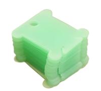 JINFEUGE Embroidery Threads Craft Stitch Storage Plastic Sewing Thread Board Card Thread Organizer 25Pcs/Green/25Pcs