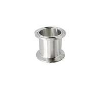 JINFEUGE Lunghezza 43,0 Mm, 1,5" 2" Tri Clamp, Tubo Sanitario, Bobina, Raccordi Per Tubi In Acciaio Inox 304 Per Distillazione, Diametro Esterno 19, 25, 32, 38, 51 Mm/19Mm * Ferrule 50.5/ Size