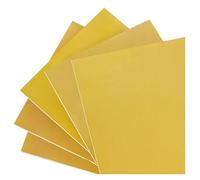 JINFEUGE Placa Aislante Epoxi 3240, 5 Láminas de Fibra de Vidrio Resistente a Altas Temperaturas de 100 X 200 Mm, Panel Laminado Fr4 para Pcb, Baterías Y Kits Electrónicos Diy/Color/8Mm