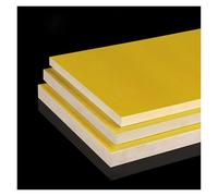 JINFEUGE Placa Epoxi 3240 Lámina de Fibra de Vidrio de 500 X 500 Mm, Panel Aislante Eléctrico Resistente a Altas Temperaturas, Panel Laminado Fr4 para Bricolaje./ Color/500Mm*500Mm*4Mm