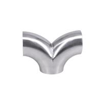 JINFEUGE Riduttore a T Tri-Clamp Da 2" a 1,5" a 3 Vie, Raccordo Sanitario In Acciaio Inossidabile Ss304 Da 51 Mm a 25/38 Mm, Per Produziartigianale/76Mm Od/Y Type_304