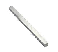 JINFEUGE Ta2 Aleación de Titanio Cuadrada Longitud de Varilla 500 Mm, Resistencia a la Corrosión por Ácidos Y Álcalis, Corte por Grabado Láser para Equipos, Longitud Lateral 20-30 Mm/Side Length 30Mm