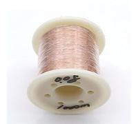 JINFEUGE Wire Qa-1/155 2000M / Roll 0.05-0.08Mm Diameter Thin Copper Wire Diy Emailed Copper Wire Electromagnet Technology Making/0.08Mm 1000M